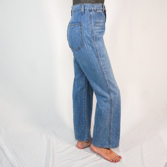 REFORMATION Willow Jean in Bristol Blue Wash - Picture 3 of 7